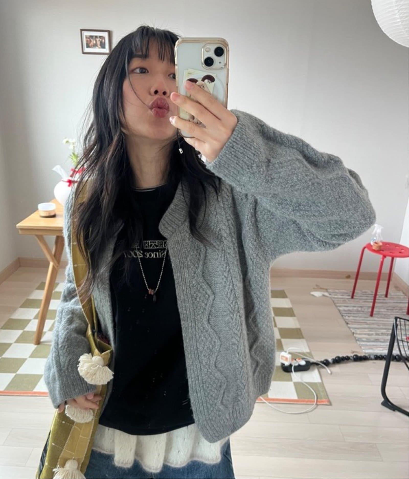 Dabin in a cafe in Seoul