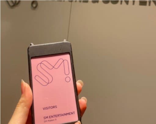 A phone showing a fan account